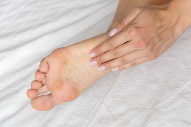 Расположение нервных окончаний на стопах ног